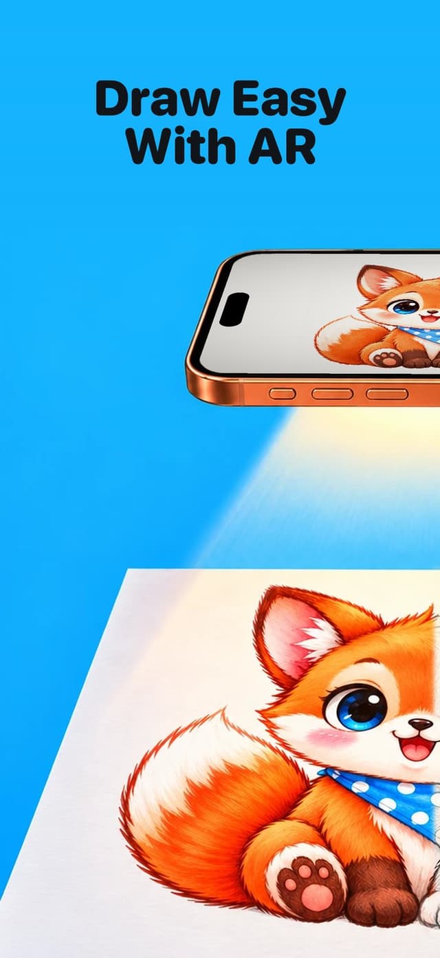 Piqtra: AR Drawing & Tracing for iPhone — Draw anything you love